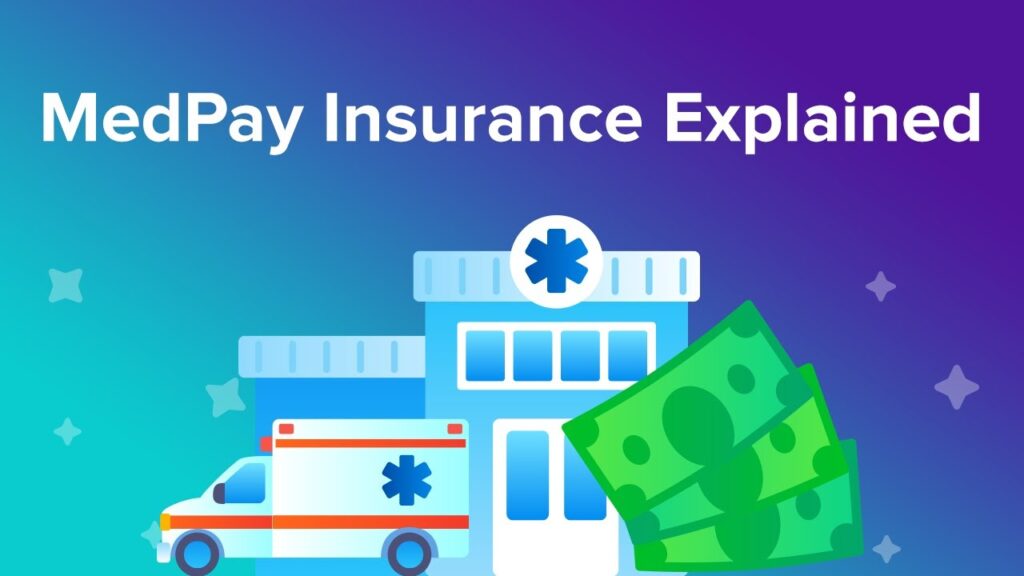 Medical payments coverage concept after a car accident.